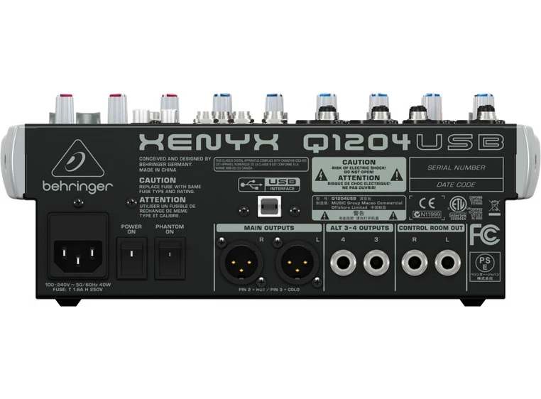 Behringer Xenyx Q1204USB 